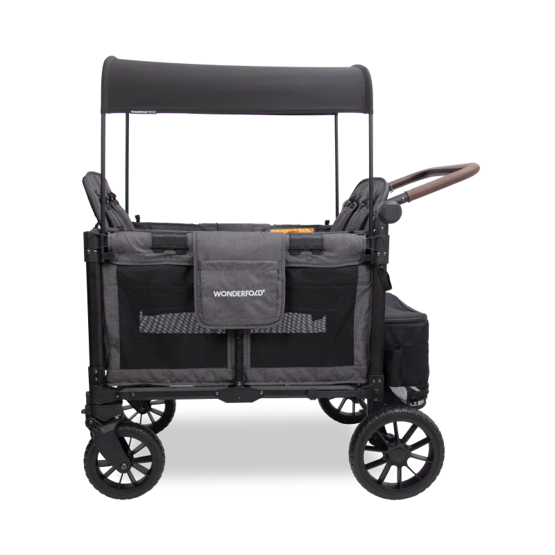 Wonderfold W4 Luxe Pro Quad Stroller Wagon