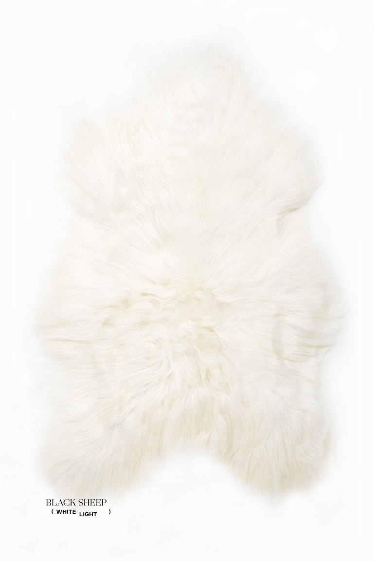 White Icelandic Sheepskin