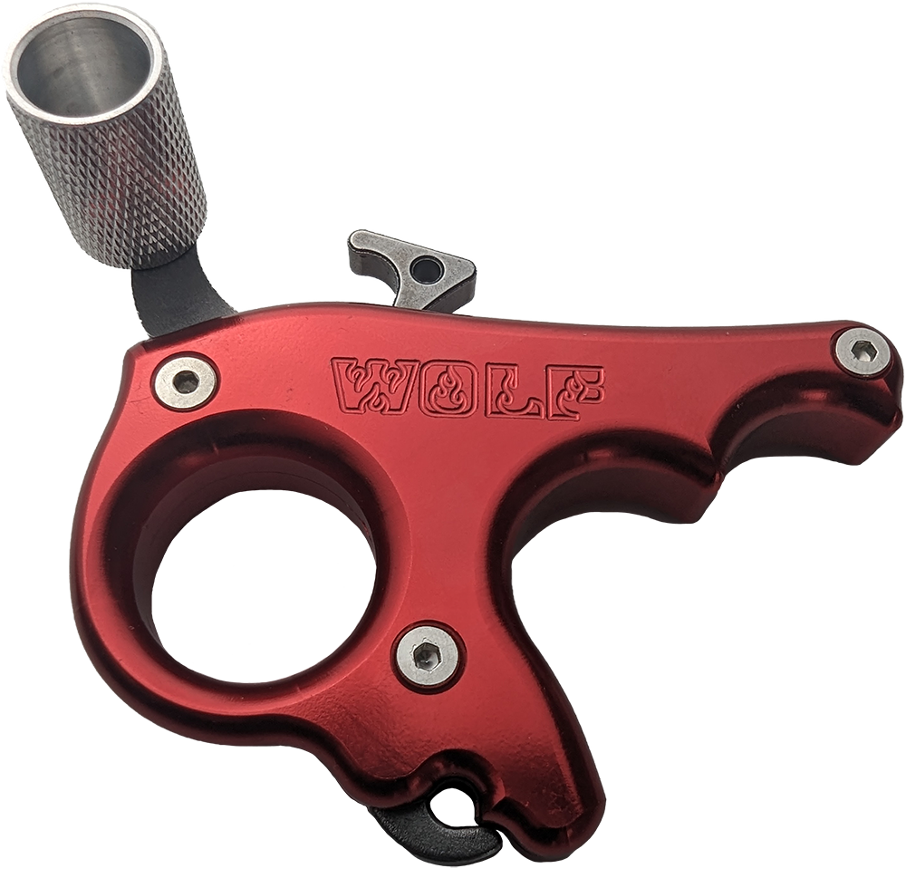 Carnage Alpha Wolf 3 Finger Thumb Release Red
