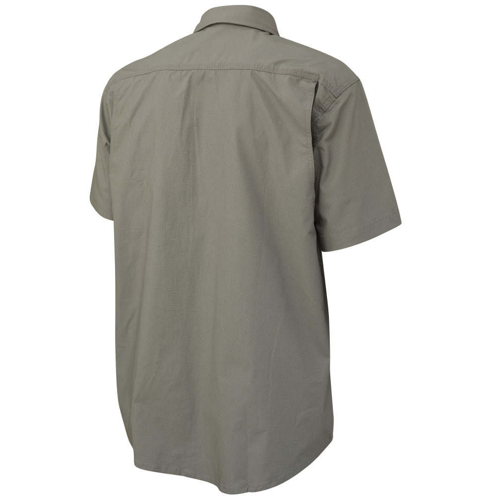 Tough Duck Men's Short-Sleeve Tough Flex Ripstop Shirt (WS20)