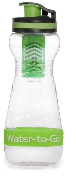 Water-to-Go 50cL Water Purification Filter Bottles - Removes Bacteria & Viruses!