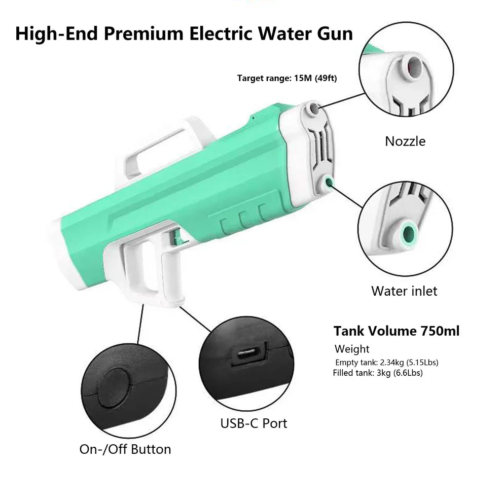 Electric Water Gun with Scope