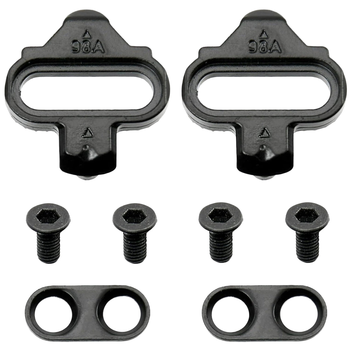 Weiigo Bicycle Cleats 98A Shimano SPD, 2 & 5 Bolt Compatible