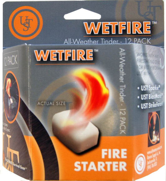 Ultimate Survival Wetfire Tinder - 12pk - Uncle Mike's Outdoors and More!