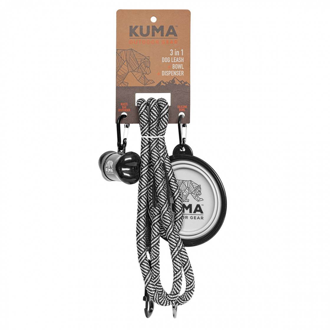 Kuma 3-in-1 Dog Leash - Uncle Mike's Outdoors and More!
