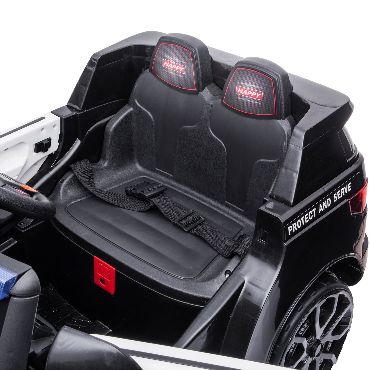 2026 Police Range Rover Style 12V Kids Ride On Car with Remote Control and Walkie Talkie