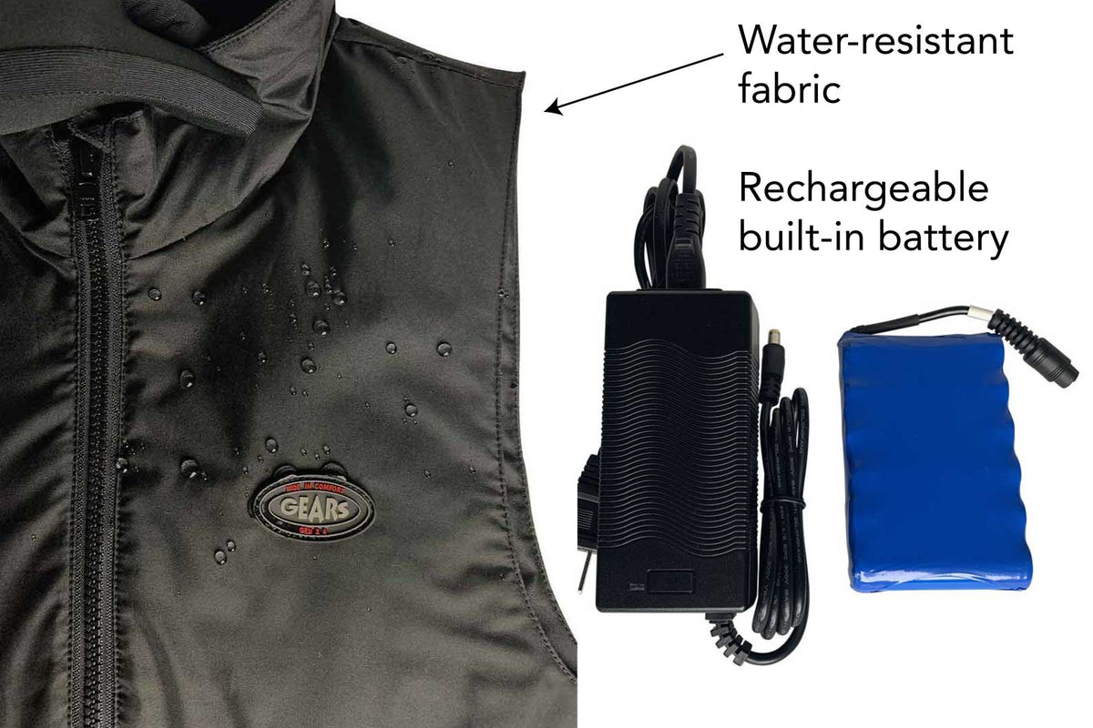 ZR9 Cordless Heated Vest with Batteries