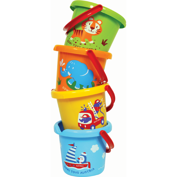 Gowi 7" Decorated Bucket Toy for Playful Kids