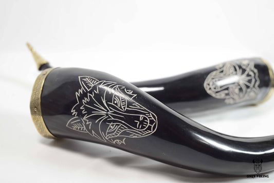 Viking Drinking Horn Authentic Viking