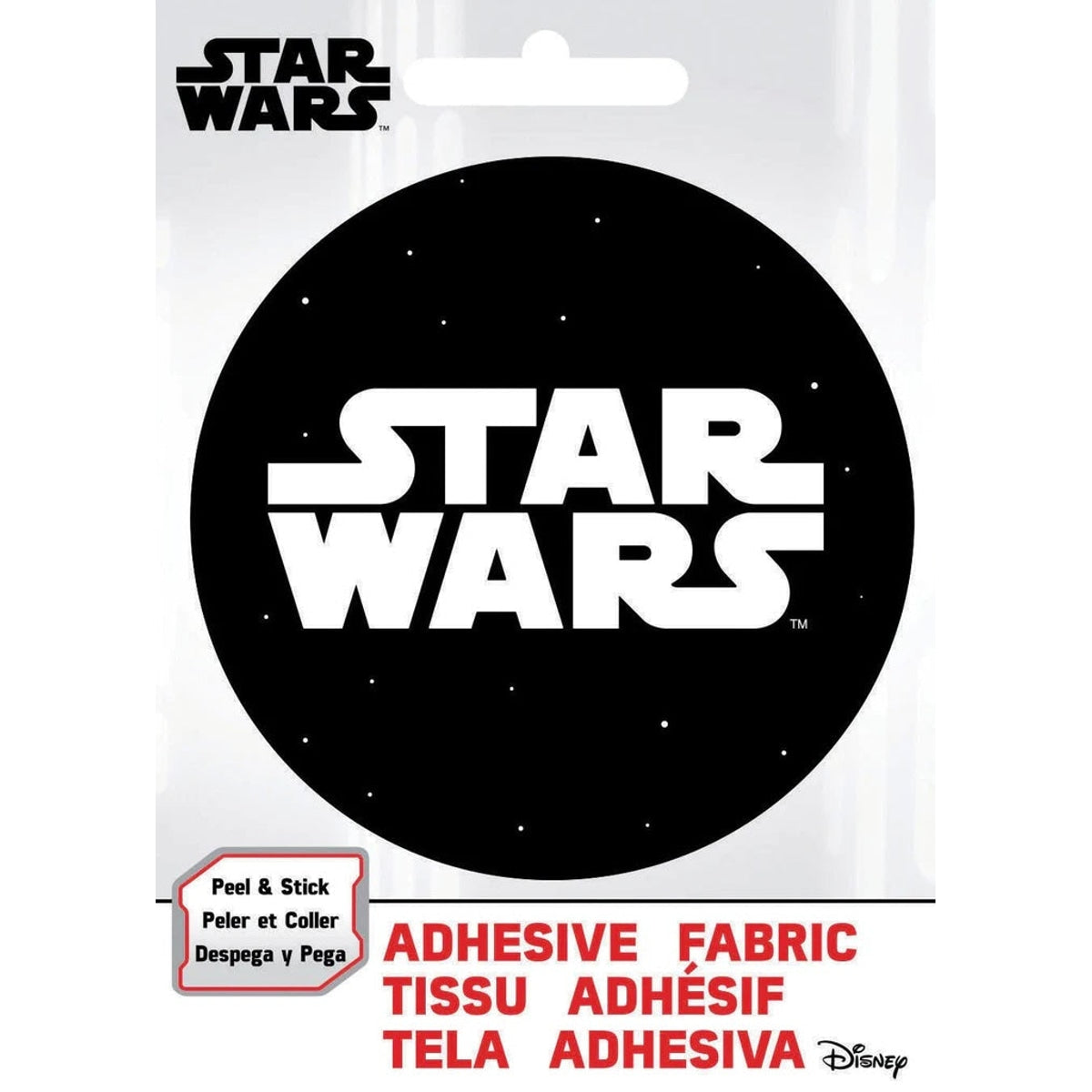 Ad-Fab - Star Wars Logo 3" Adhesive Fabric Badge