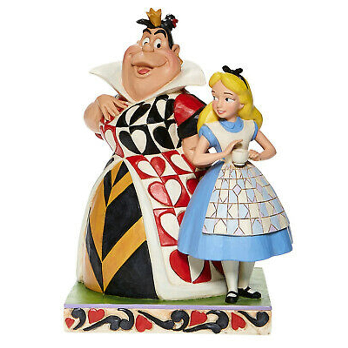 Alice in Wonderland - Alice & Queen of Hearts "Chaos & Curiosity" Jim Shore