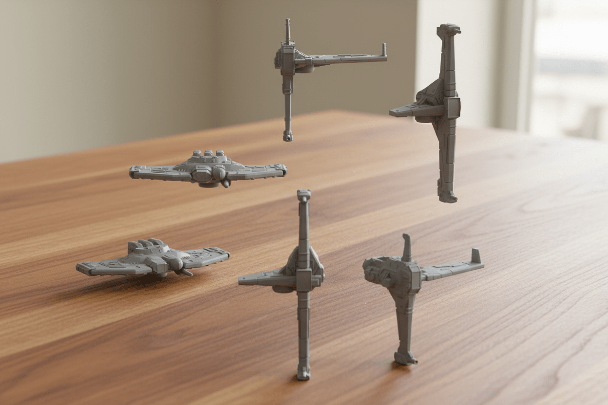 Alliance Carrier Strike Group – 1:128 Fleet (10 Ships)