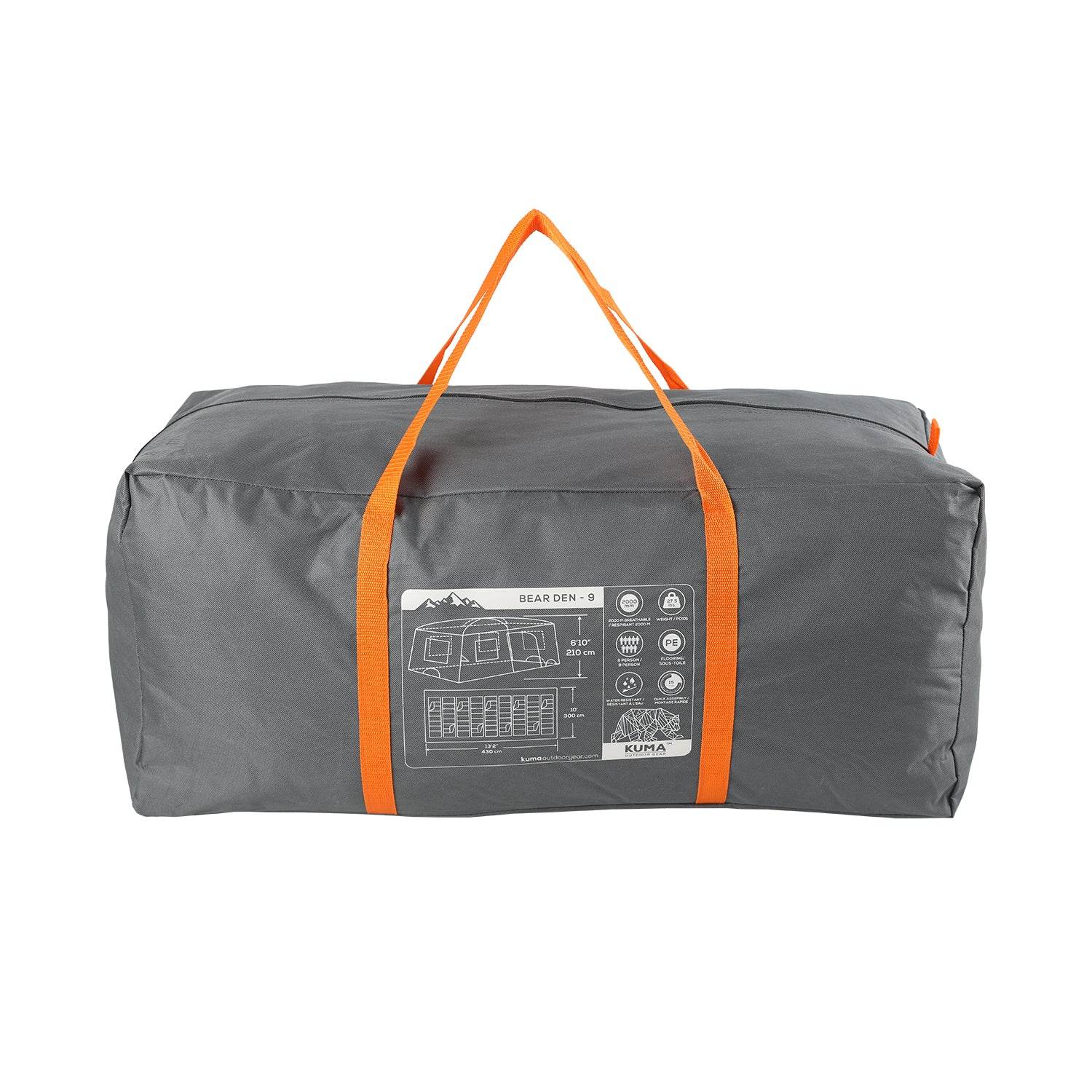 Bear Den 9 Cabin Tent - Uncle Mike's Outdoors and More!