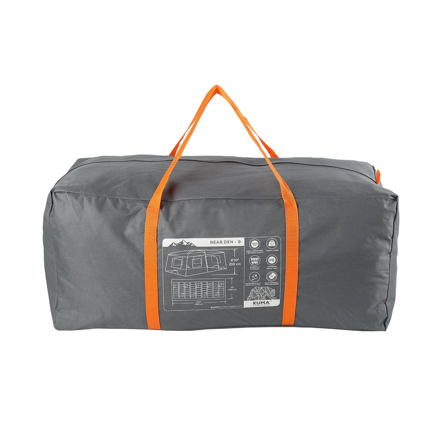 Kuma Outdoor Gear Bear Den 9 Cabin Tent