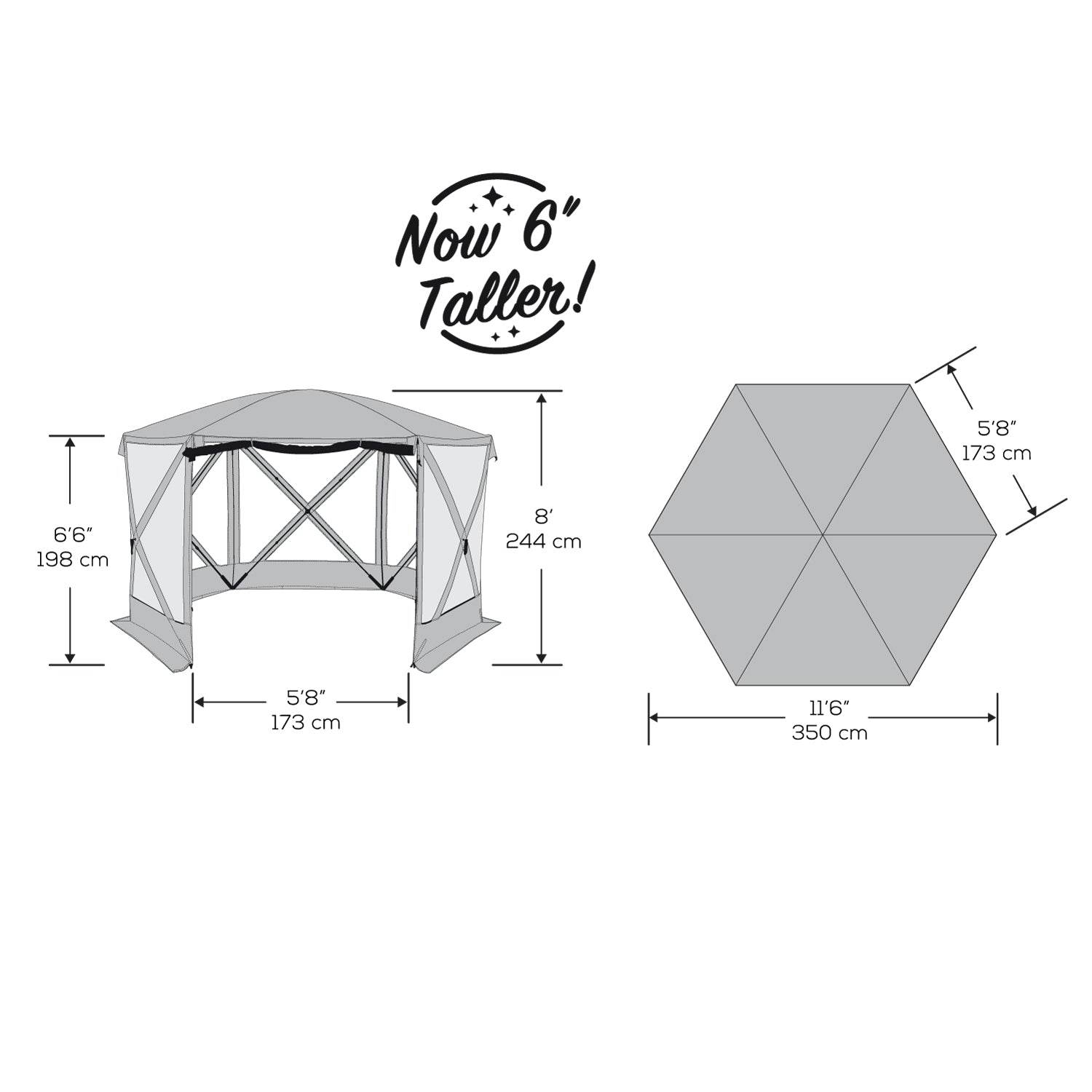 Bear Den Gazebo - Taller - Uncle Mike's Outdoors and More!