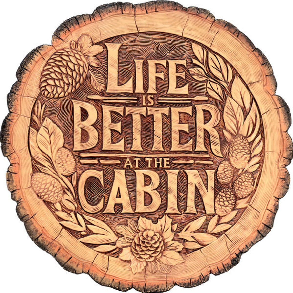 Better At The Cabin Stepping Stone
