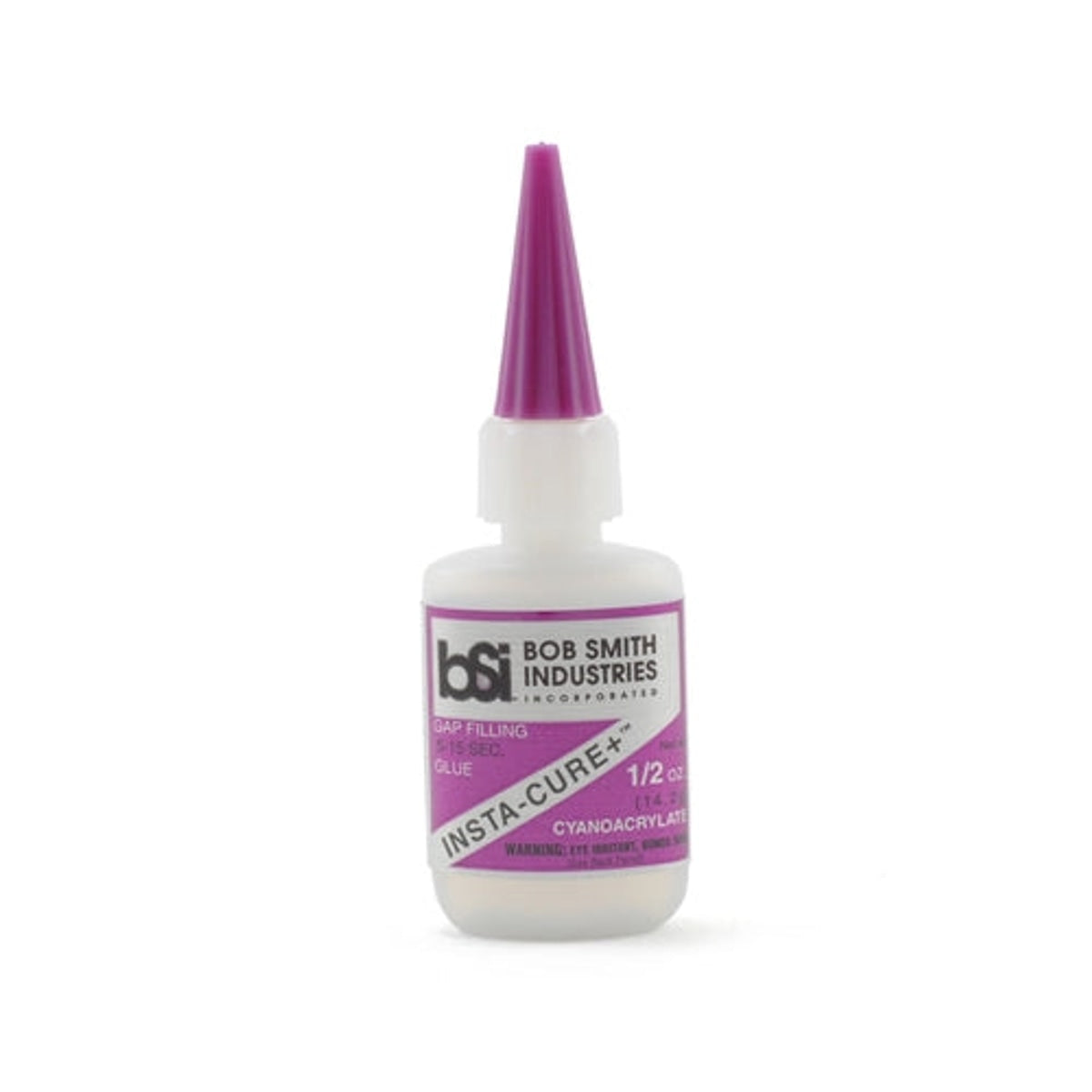 Bob Smith Industries BSI-106 Insta-Cure Gap Filling Cyanoacrylate CA Glue 1/2 oz (14.2 g) NIB