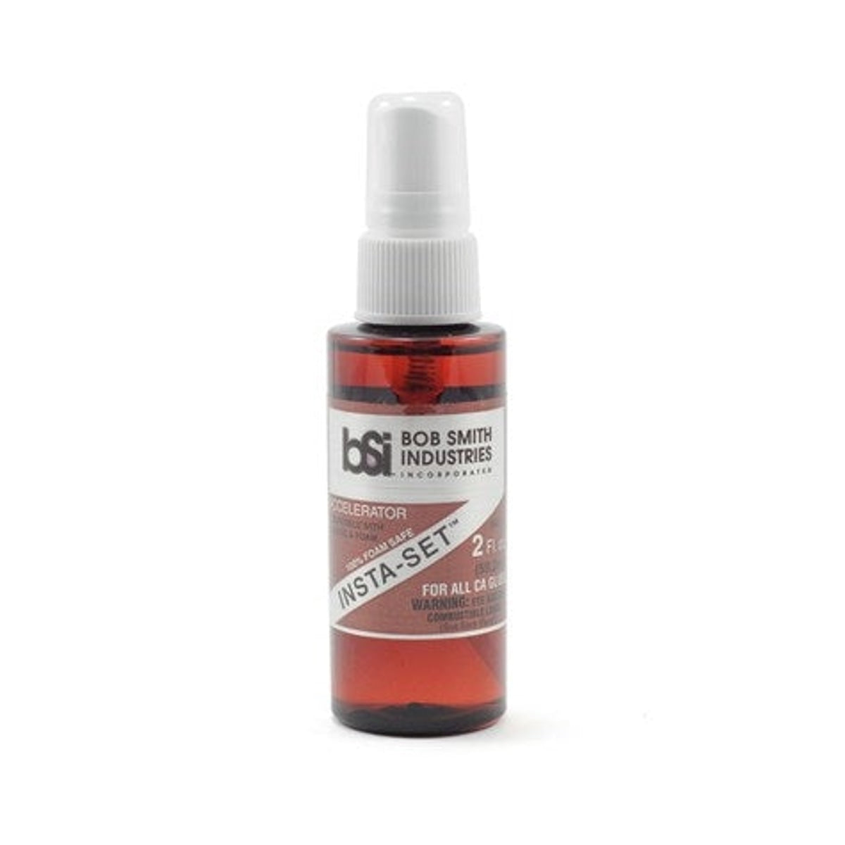 Bob Smith Industries BSI-151 Insta-Set Cyanoacrylate CA Glue Accelerator 2 Fl. oz (60 ml) Pump Spray NIB