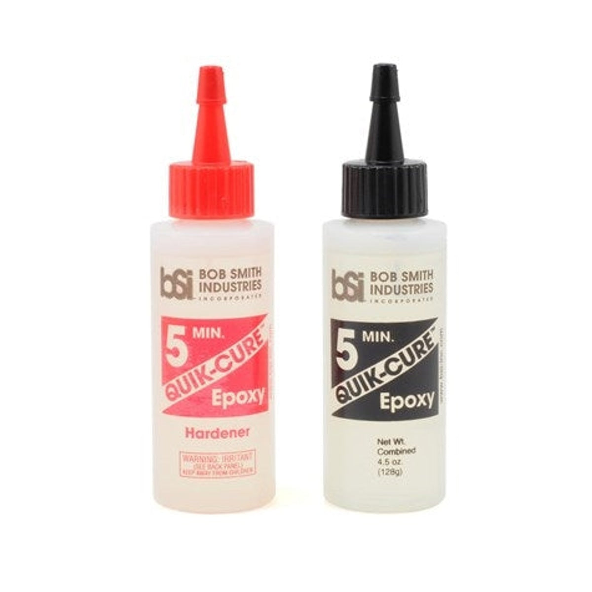 Bob Smith Industries BSI-201 Quick-Cure 5 Minute Epoxy 4.5 oz combined net wt. (128 g) NIB