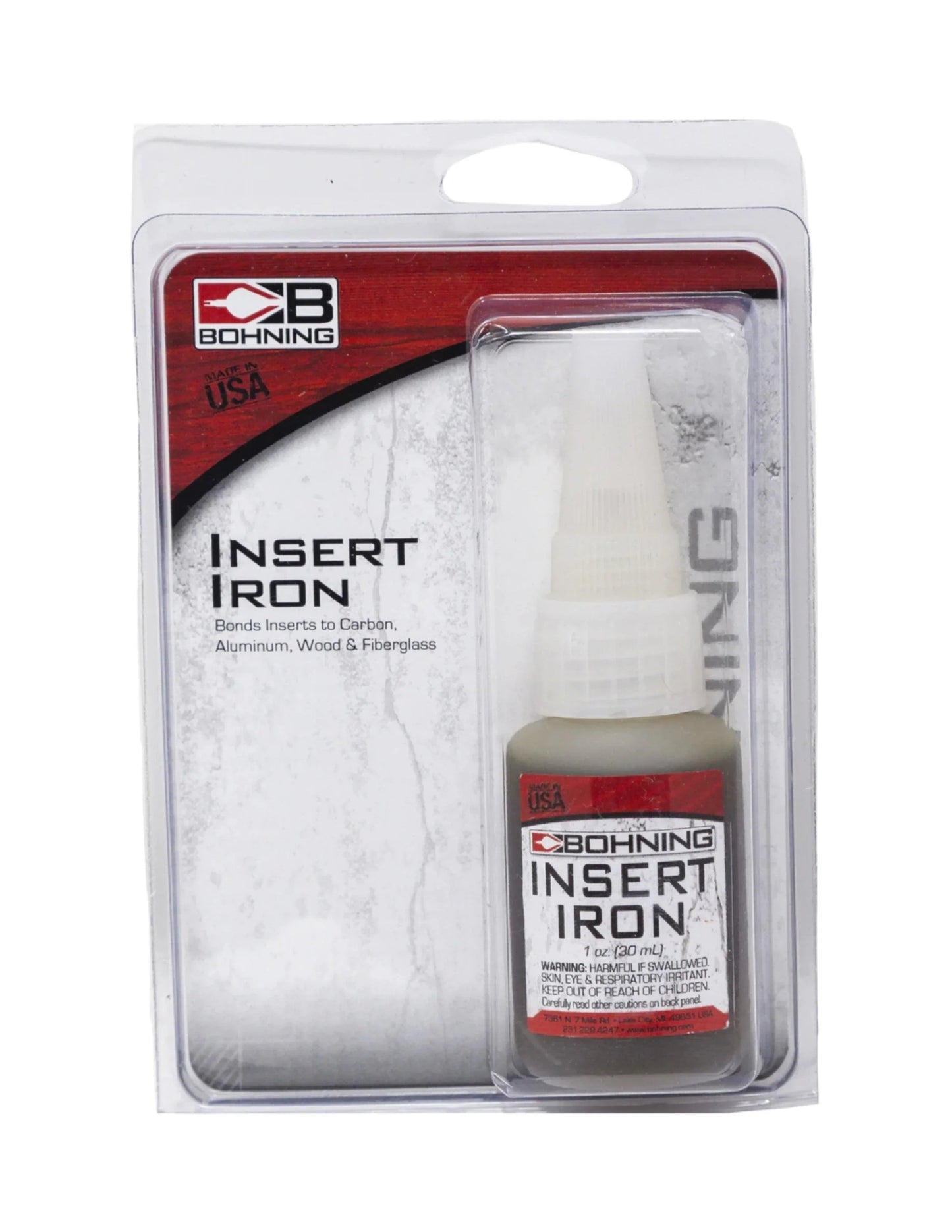 Bohning Archery Insert Iron Arrow Insert Adhesive
