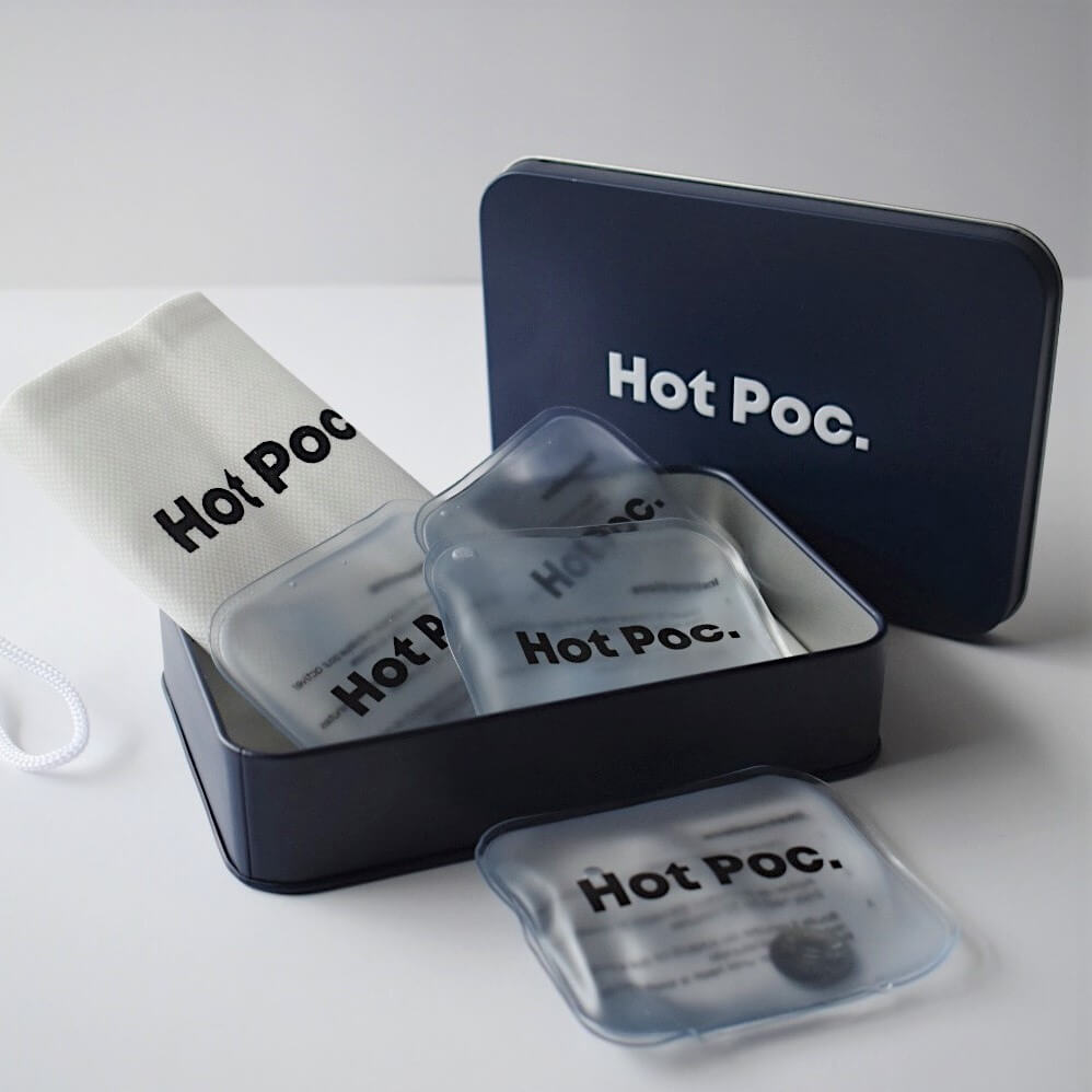 Hot Poc Eco-Friendly Reusable Hand Warmers (4-Pack)