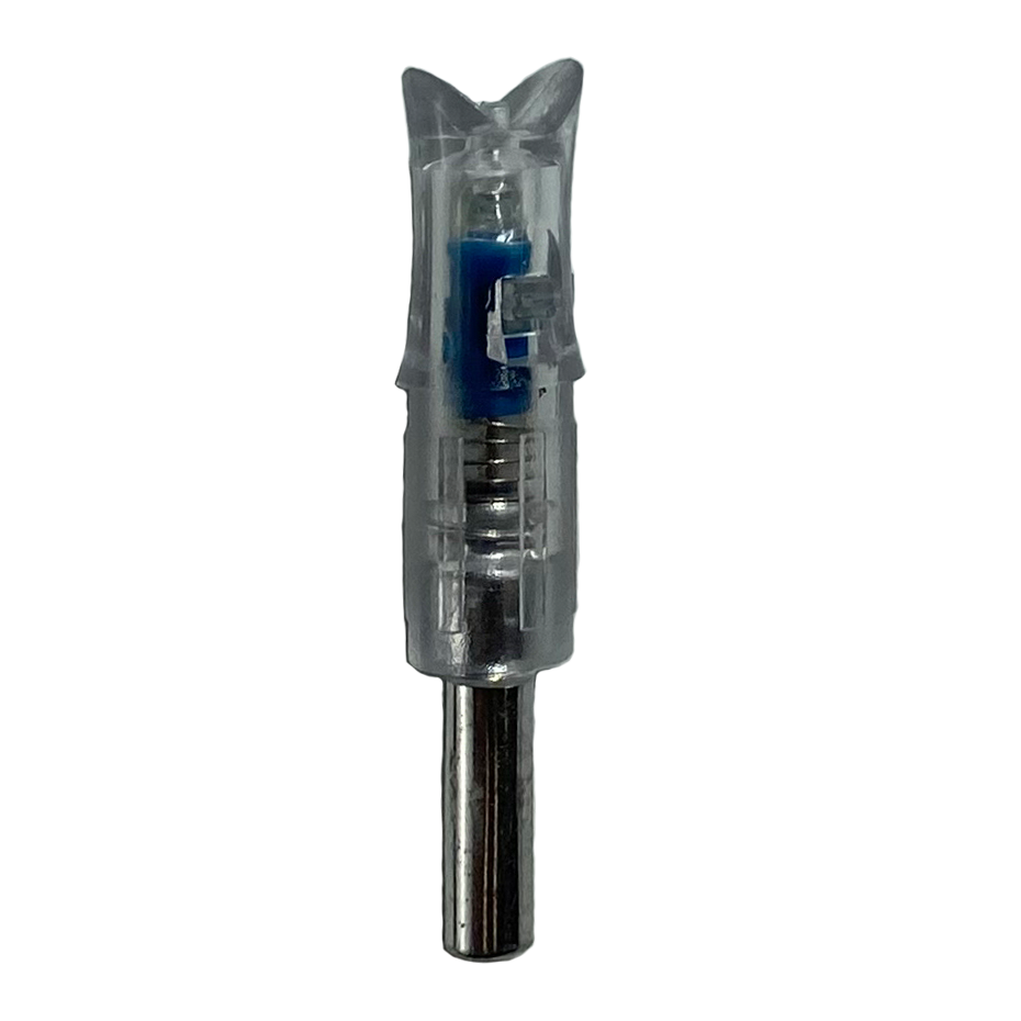 Carnage Lighted Bolt Nocks 0.300 25gr Blue