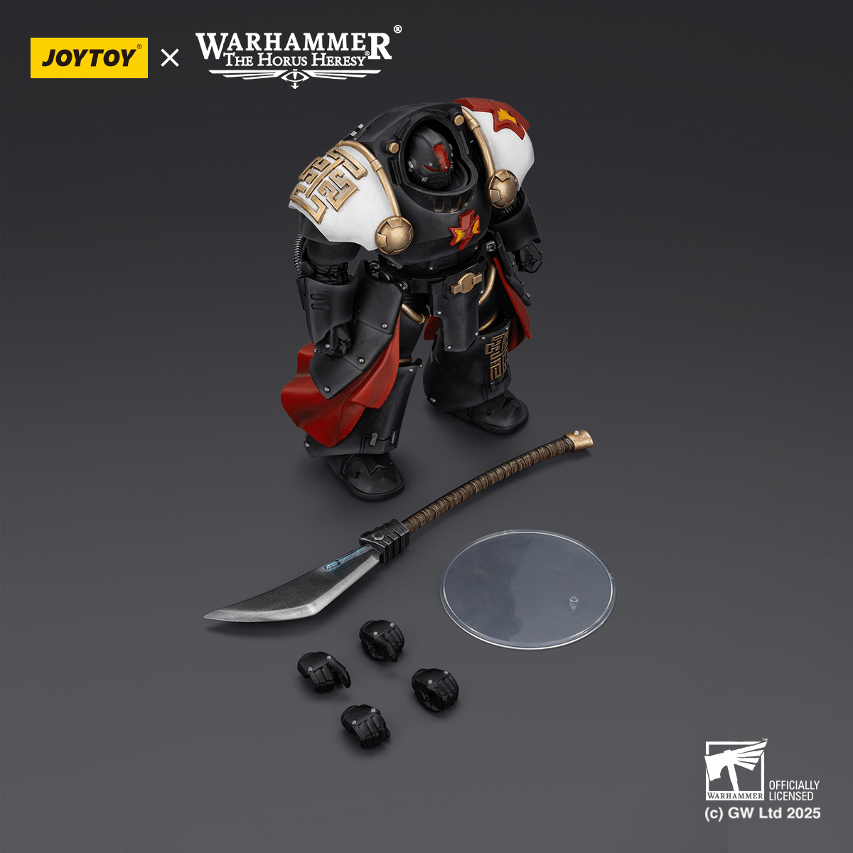 JOYTOY - White Scars Ebon Keshig Terminator 2 with Power Glaive