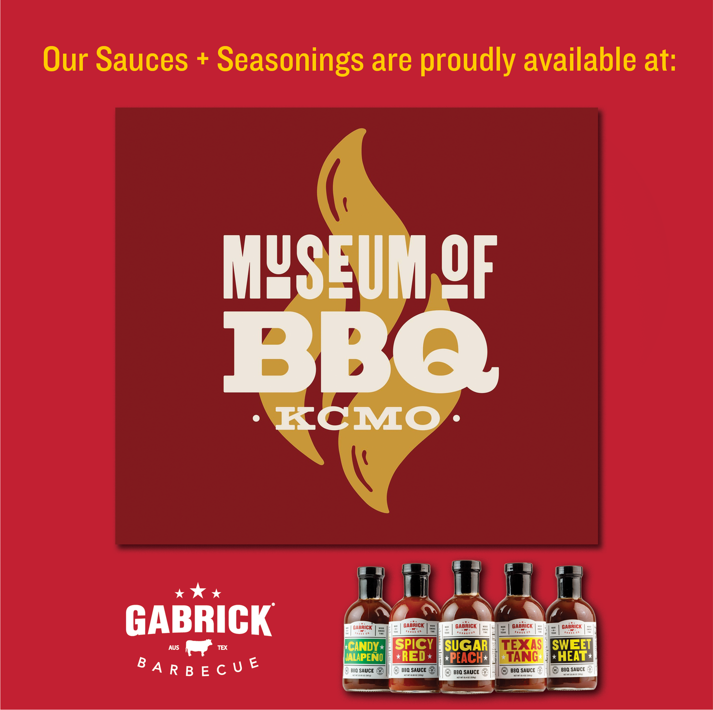 Gabrick BBQ Sauce Co. Sugar Peach BBQ Sauce