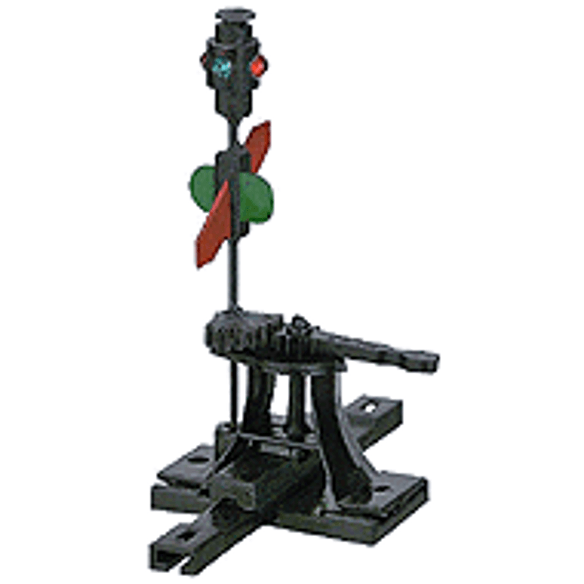 Caboose Industries 204S High Level Switch Stand .190" Travel Sprung w/ Lantern & Targets NIB