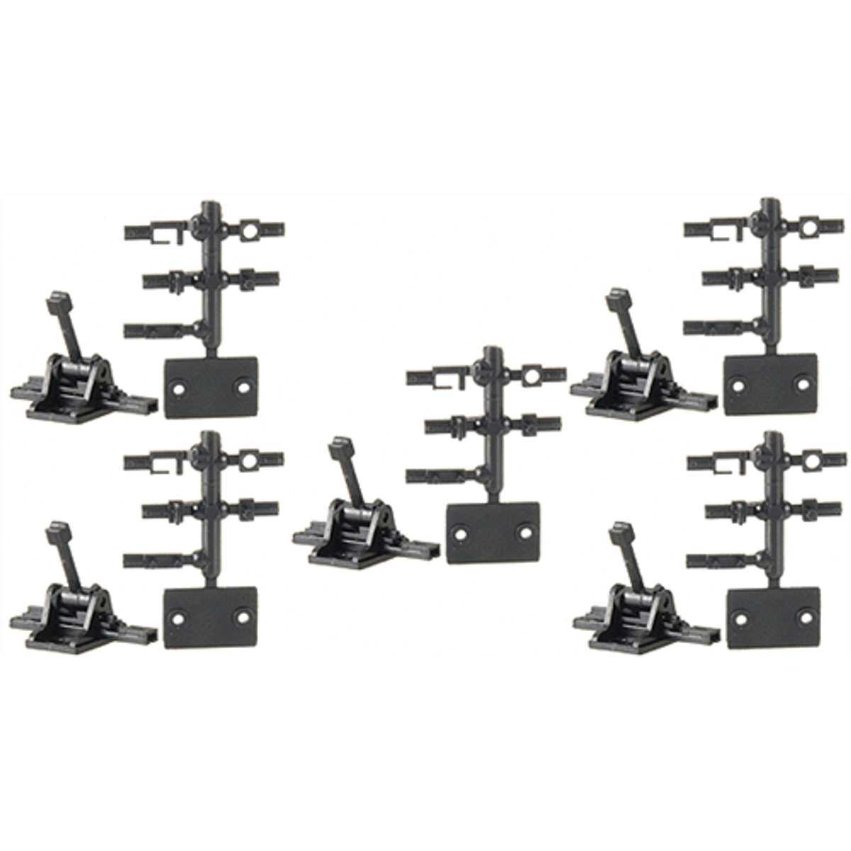Caboose Industries 5218S HO Operating Ground Throw Sprung .165" Travel w/ Selectable End Fittings Package of 5 #218 Units NIB