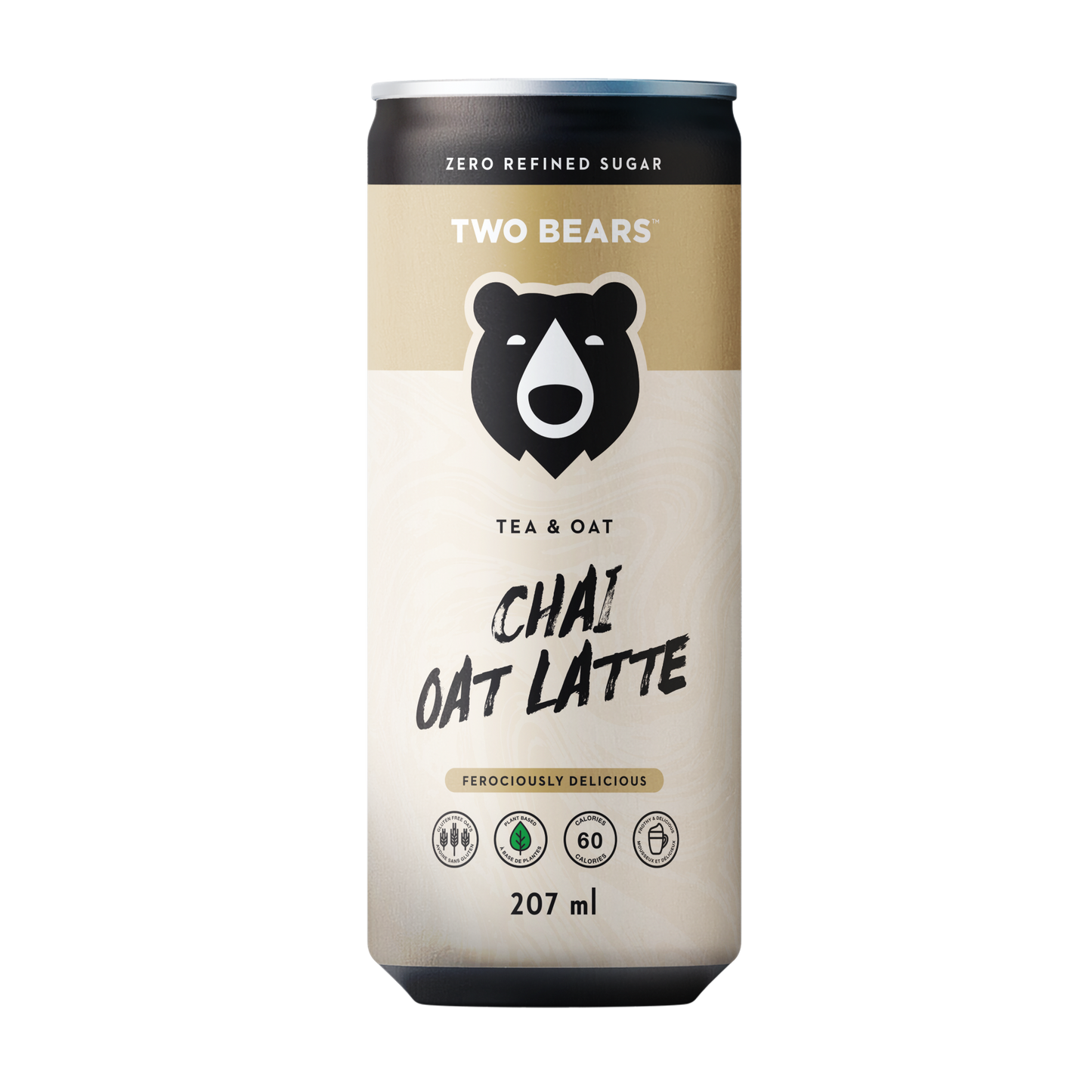 Frothed Chai Tea Oat Latte (12 x six packs = 72 cans)