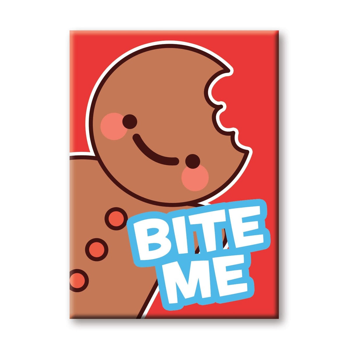 Christmas Bite Me Magnet