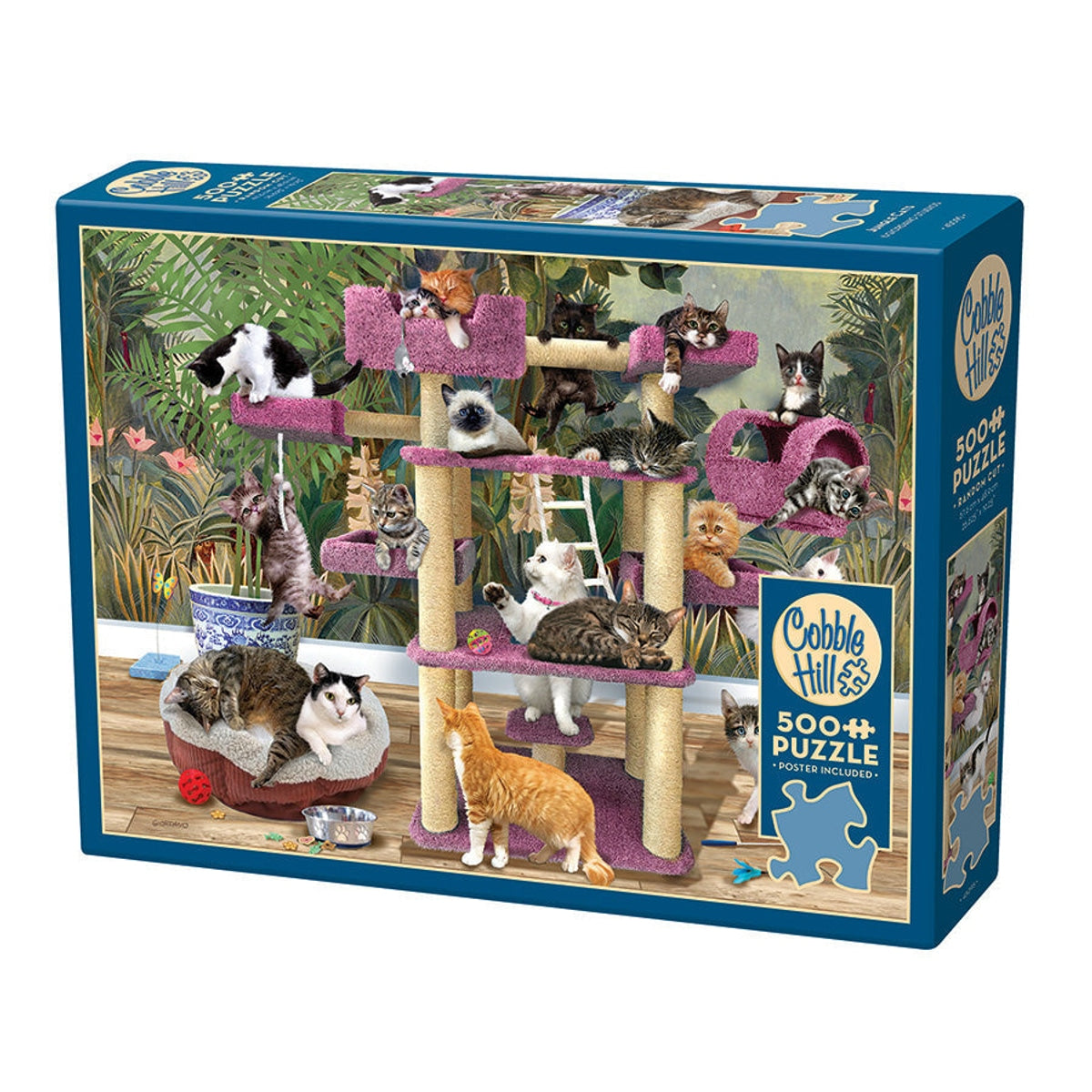 Cobble Hill Jungle Cats 500 pcs Puzzle