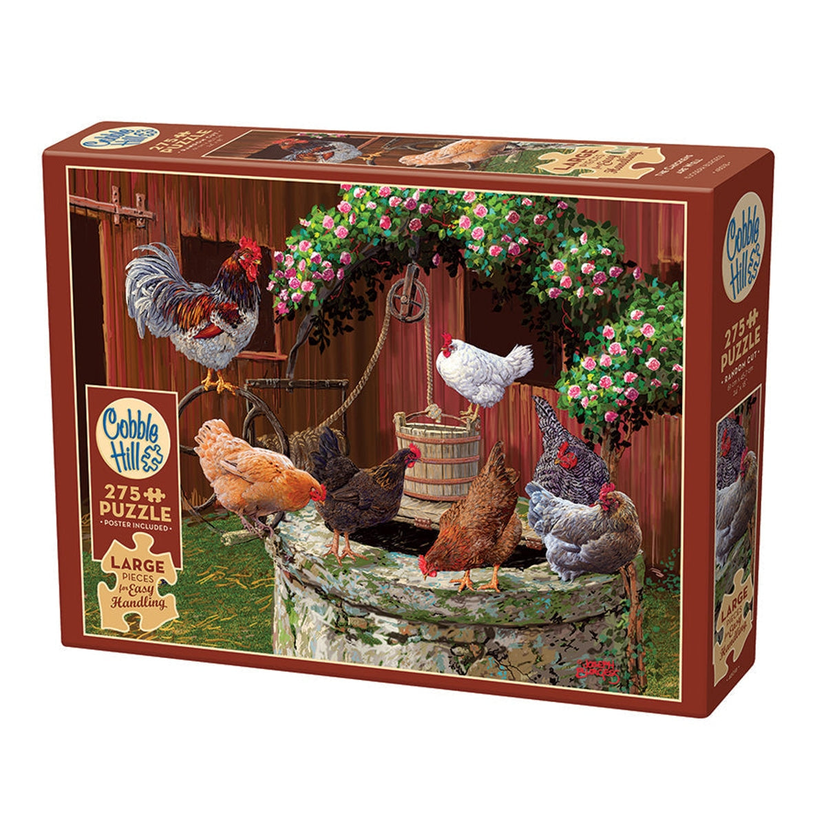 Cobble Hill The Chickens are Well 275 pcs Easy Handling Puzzle