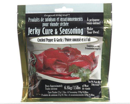 Wild West Cracked Pepper and Garlic Jerky Cure and Seasoning - Uncle Mike's Outdoors and More!