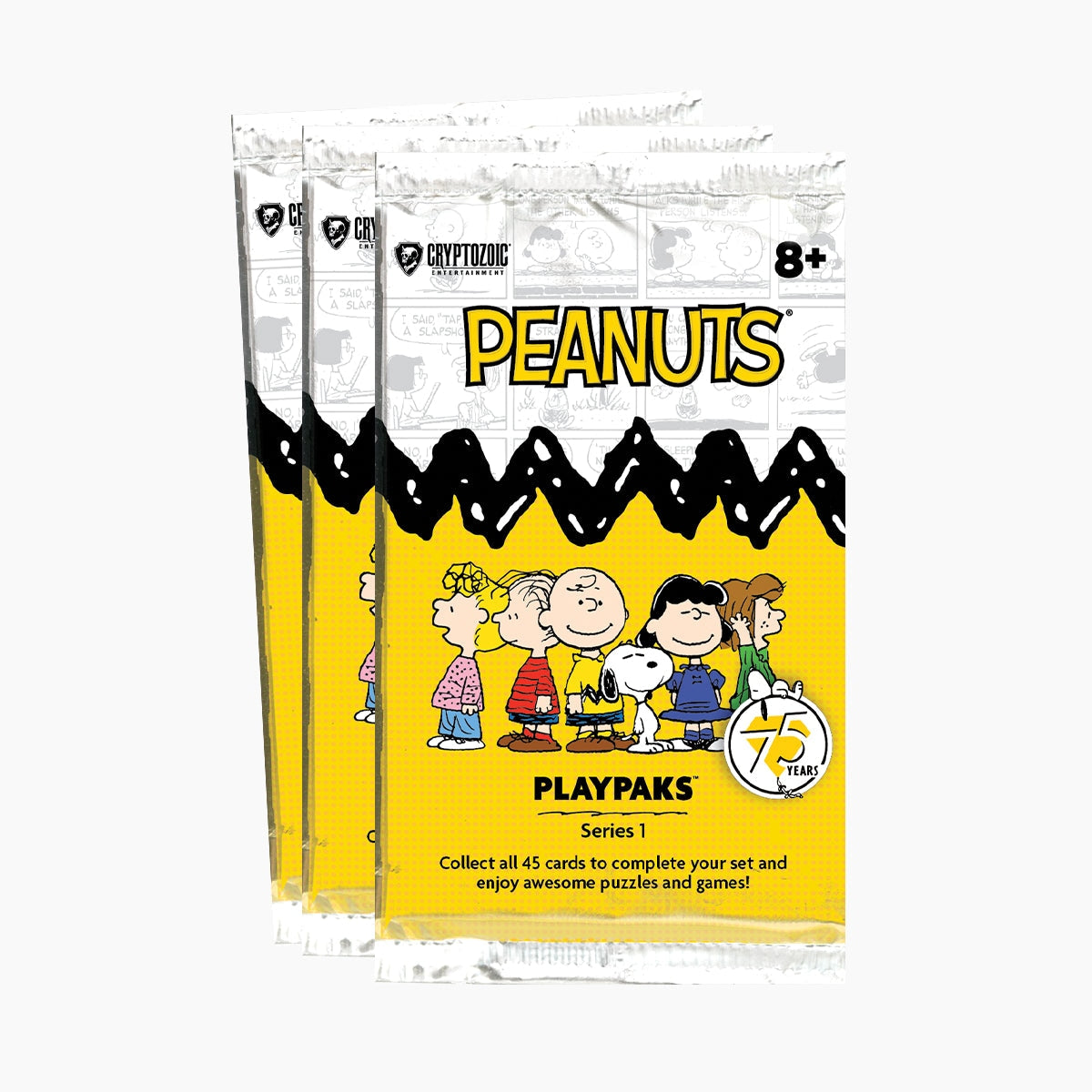 Cryptozoic Peanuts Playpaks: 75 Years Series 1 Trading Card Pack