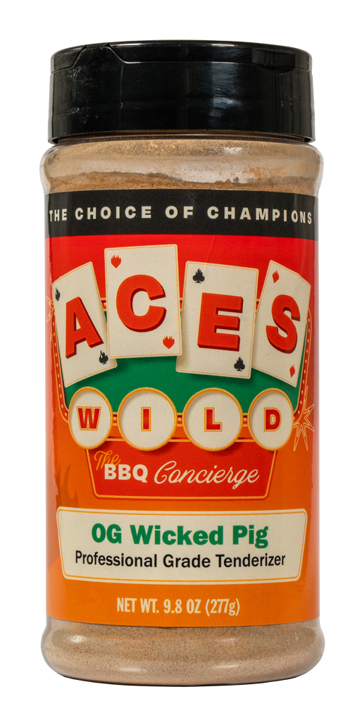 Aces Wild BBQ OG Wicked Pig Meat Tenderizer & Marinade