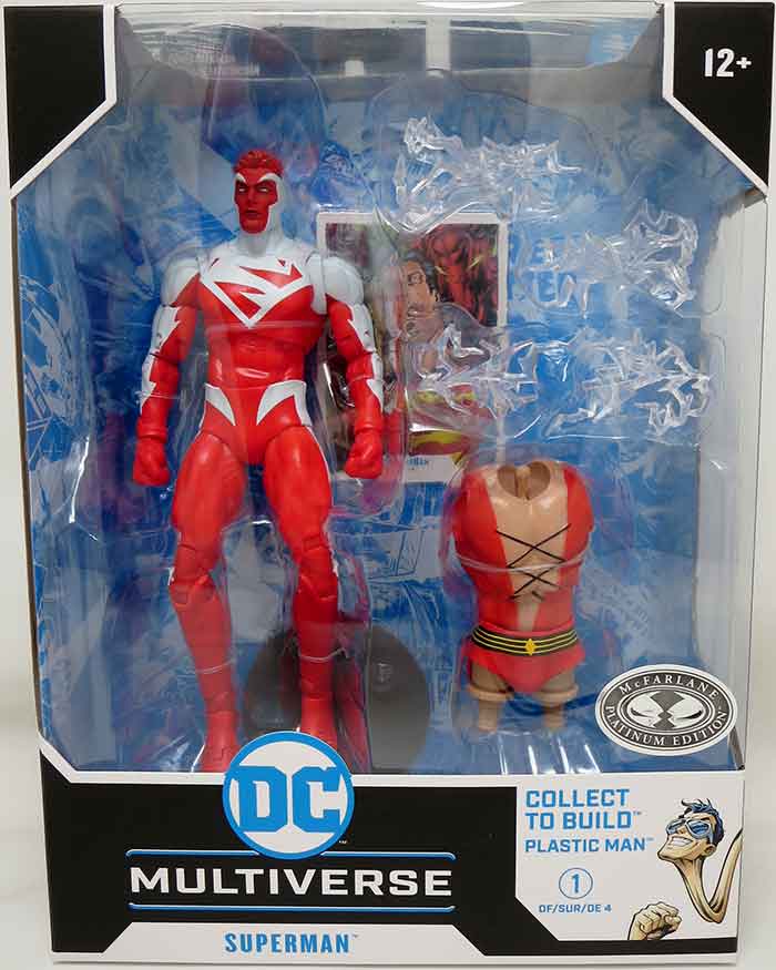 JLA DC Multiverse Superman - Chase / Platinum