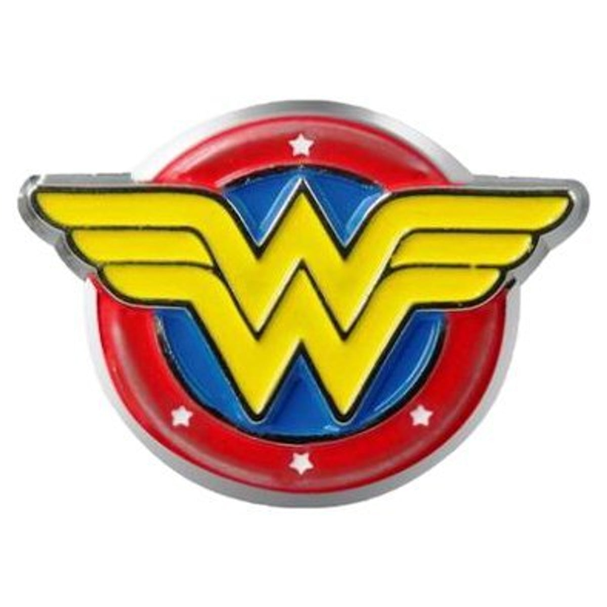 DC Wonder Woman Coloured Logo Lapel Pin