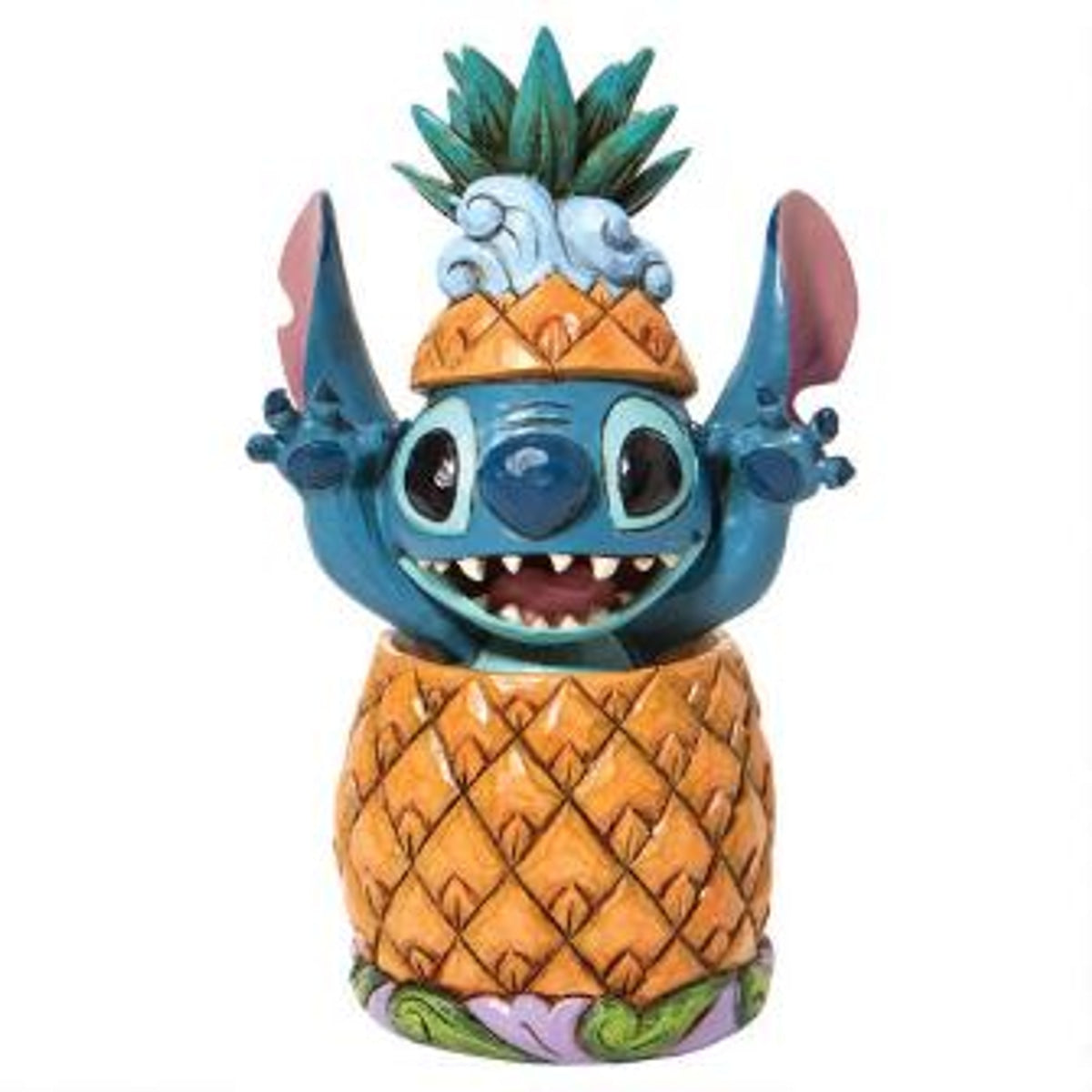 Disney Lilo & Stitch - Stitch in Pineapple "Pineapple Pal" Jim Shore