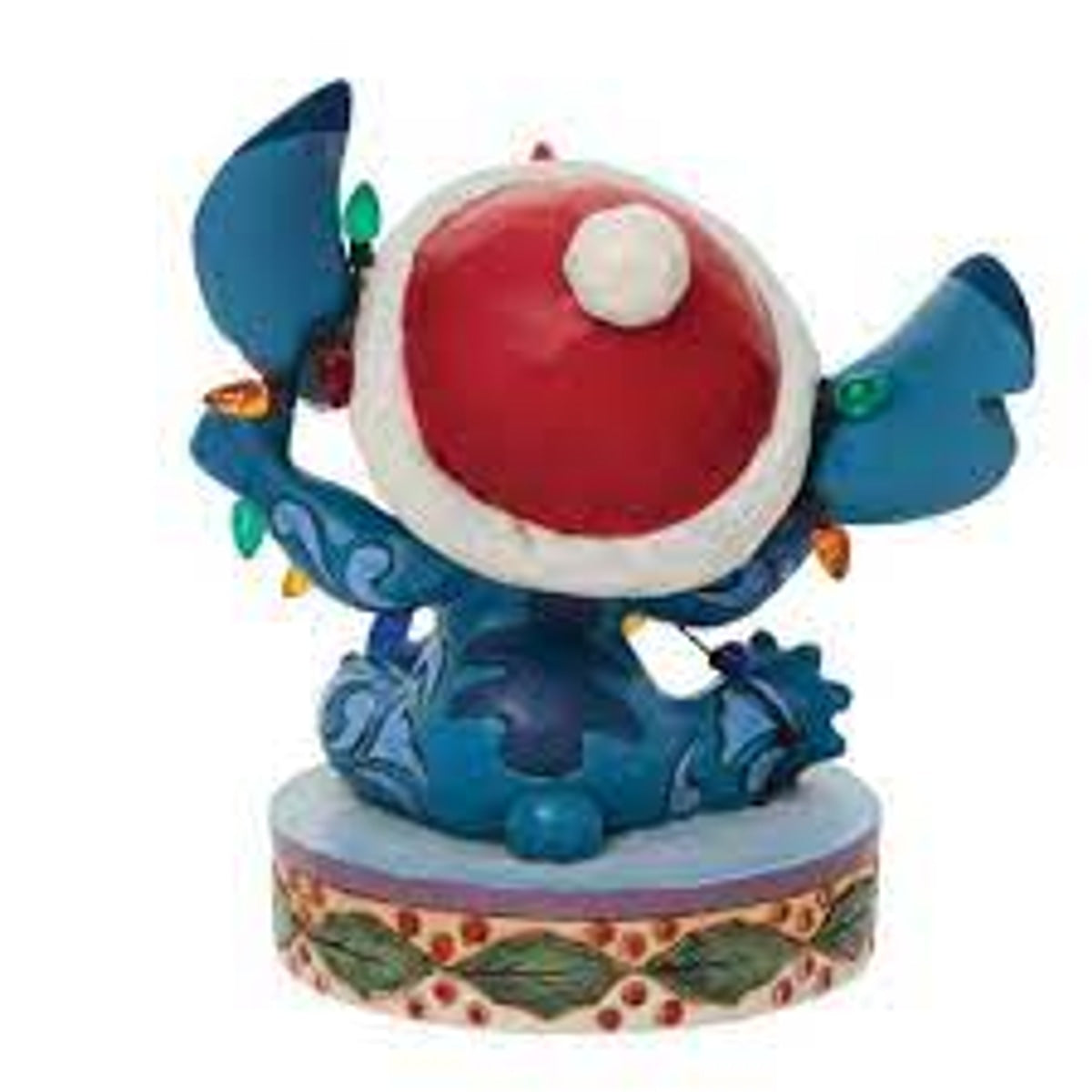 Disney Lilo & Stitch - Stitch Wrapped in Christmas Lights Jim Shore