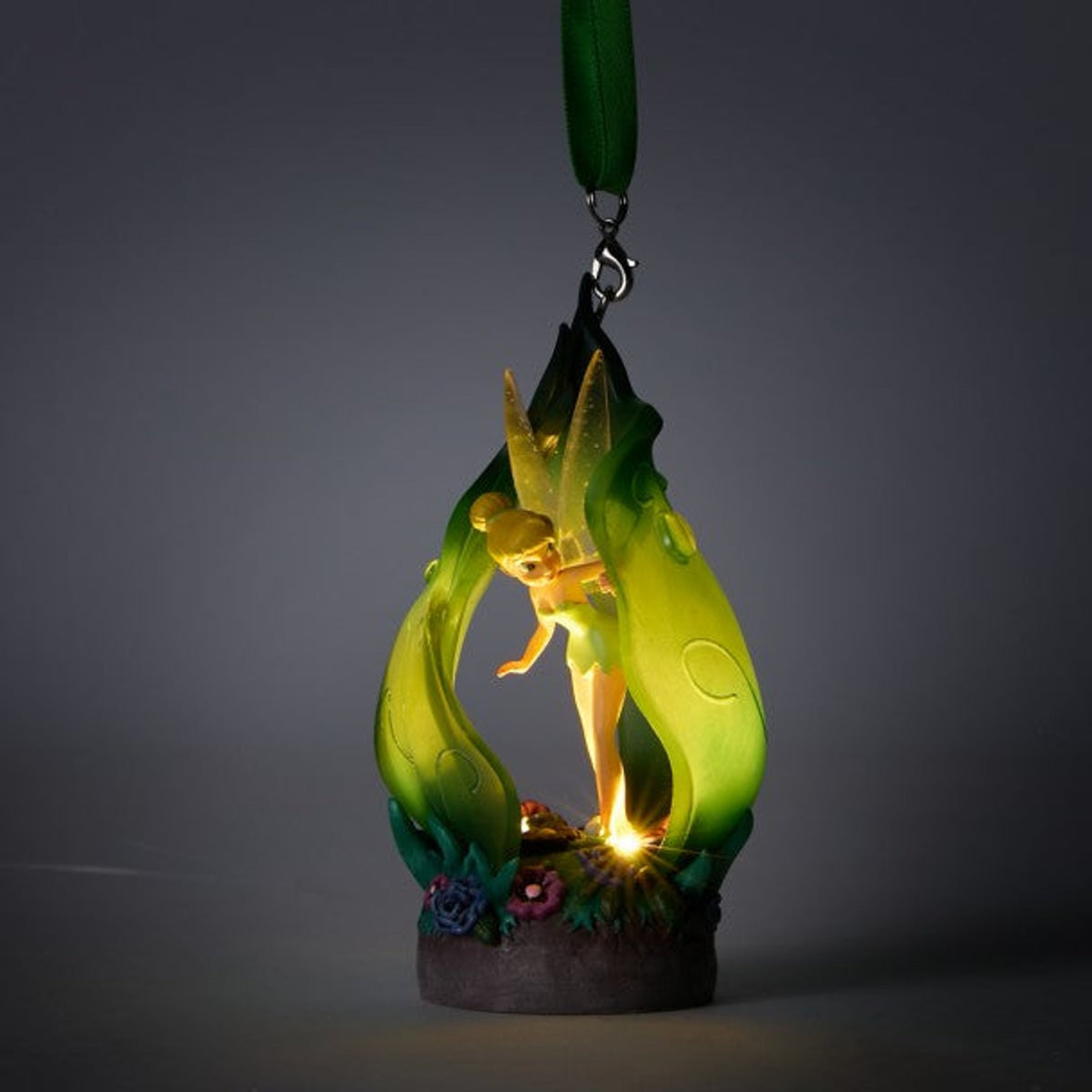 Disney Peter Pan Tinker Bell Light-Up Living Magic Sketchbook Ornament