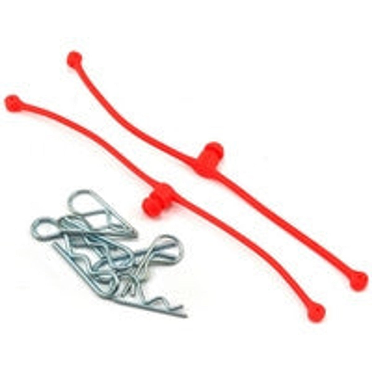 Du-Bro 2248 Body Klip Retainers w/Body Clips Red