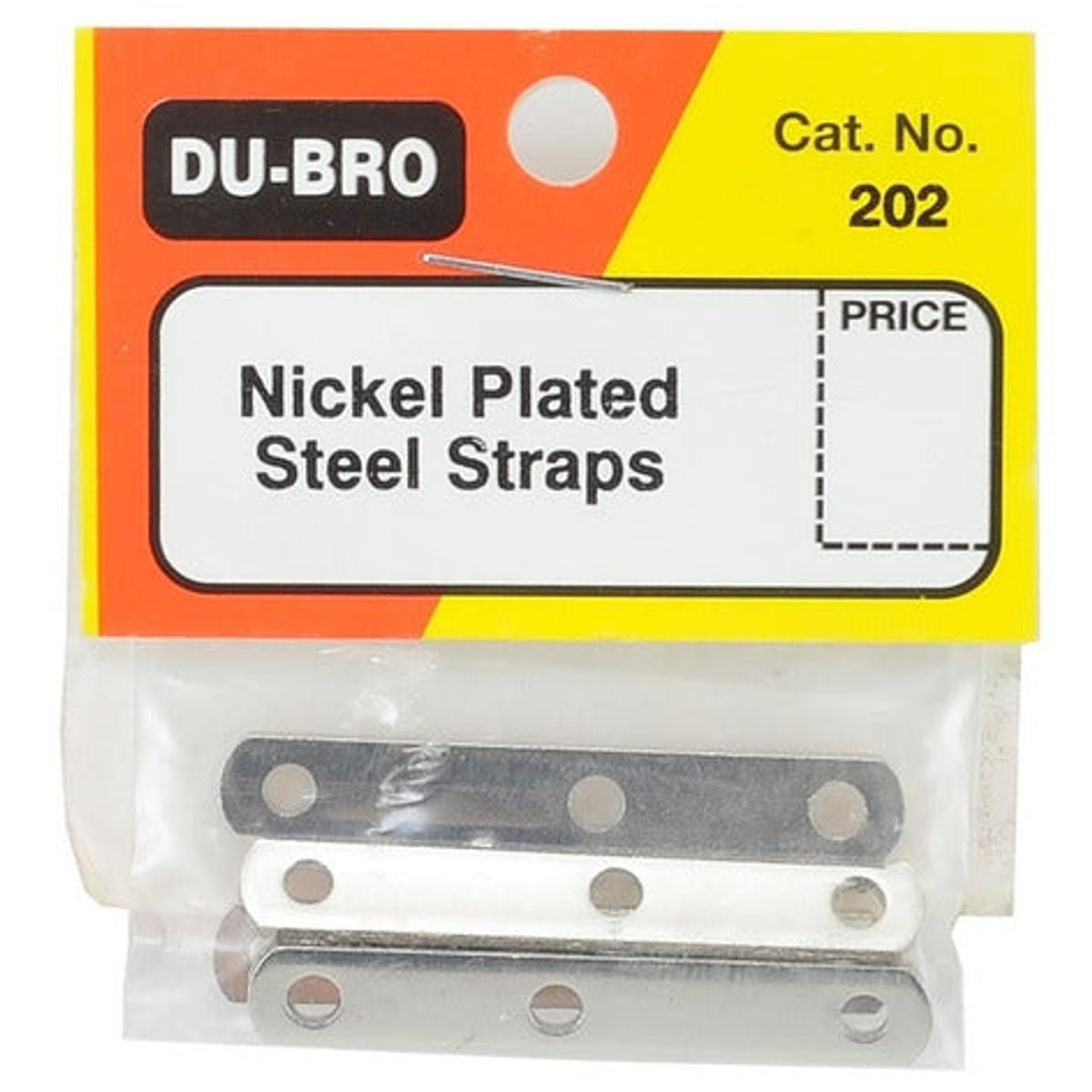 Du-Bro Nickel Plated Steel Straps (4/pkg)