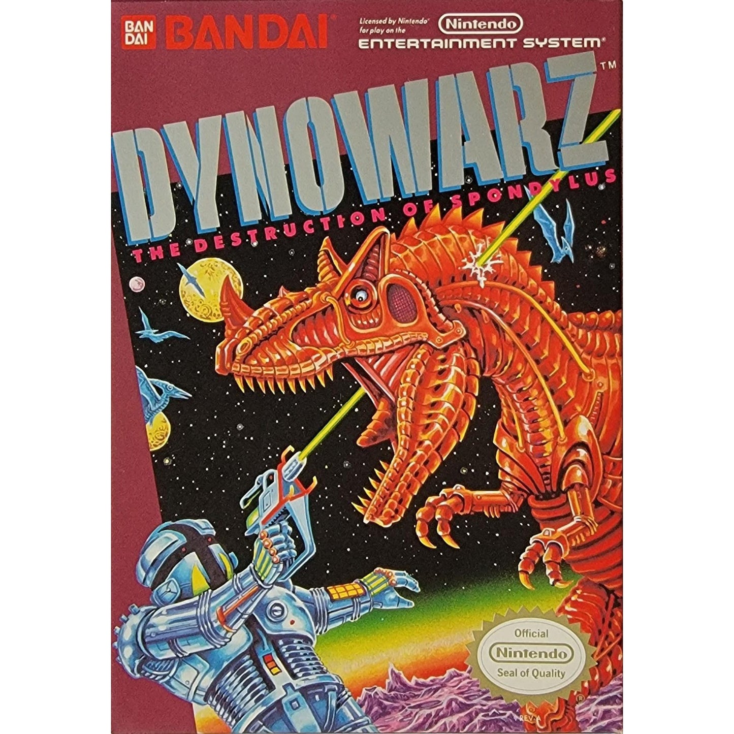 Dynowarz: The Destruction Of Spondylus (NES)