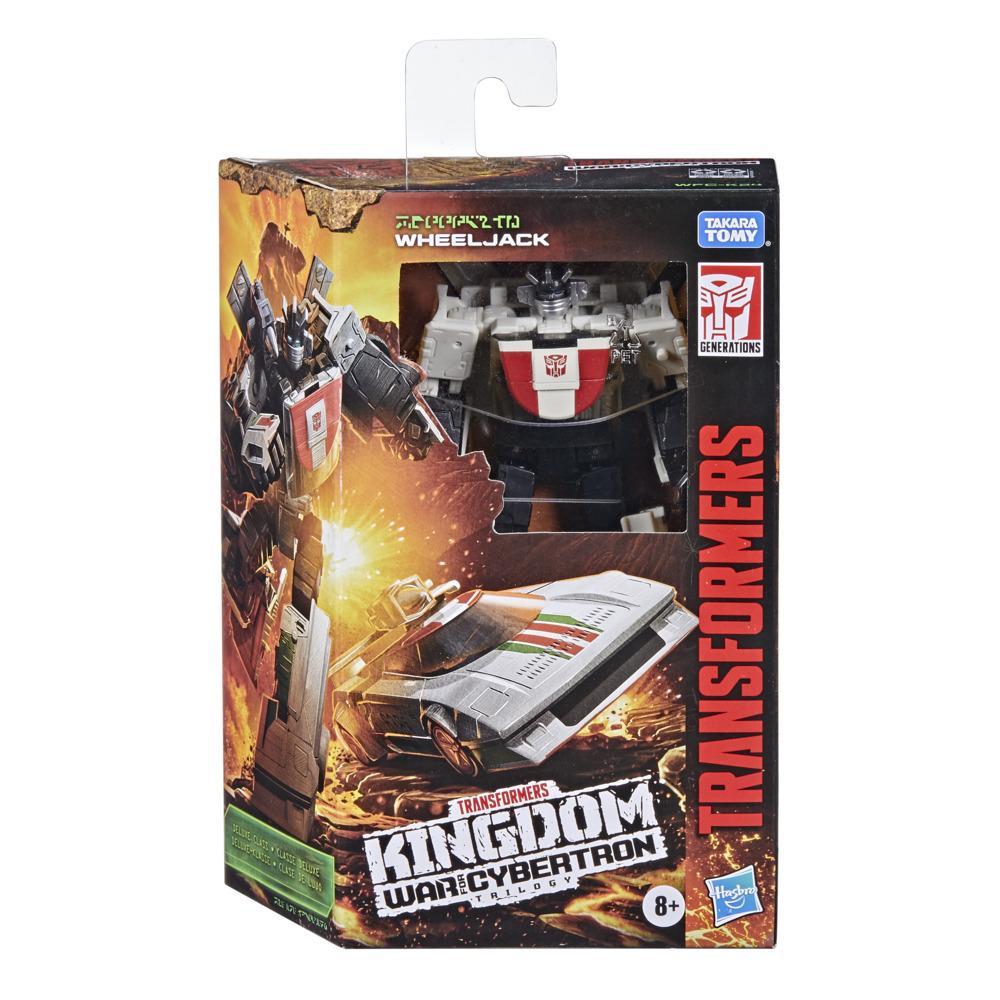WHEELJACK TRANSFORMERS TOYS GENERATIONS WAR FOR CYBERTRON: KINGDOM DELUXE WFC-K24 WHEELJACK