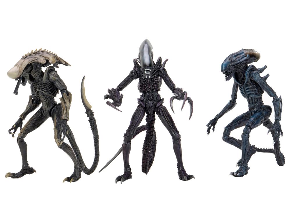 Alien vs. Predator Aliens Set of 3 Figures Movie Deco
