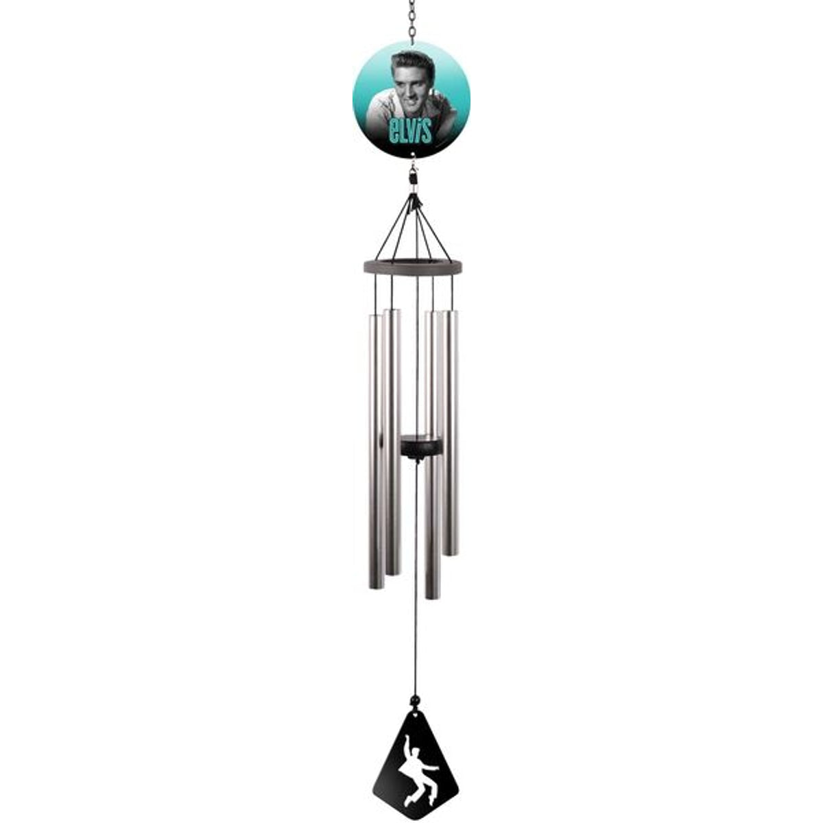 Elvis Blue Wind Chime