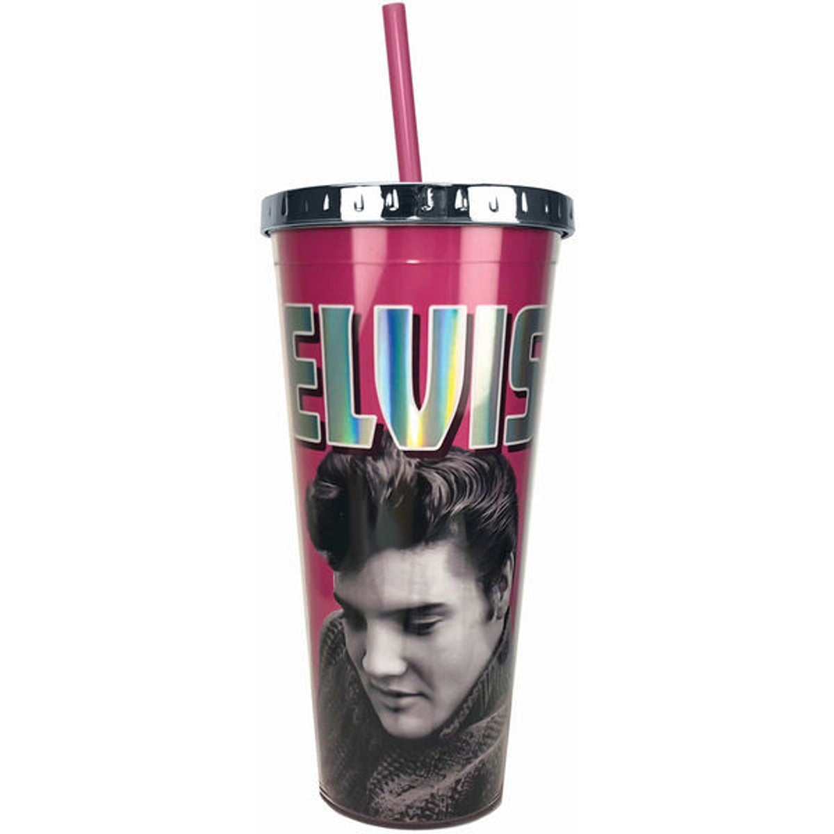 Elvis Pink Acrylic Foil Cup