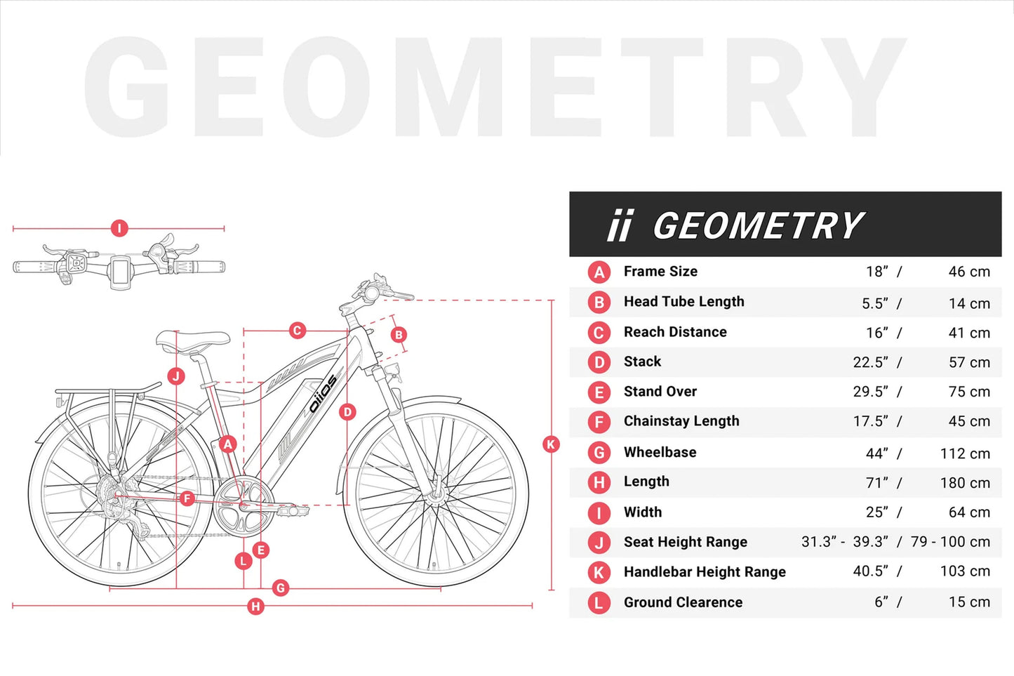 Oiios Voltus All Terrain Fat Tire Commuter EBike